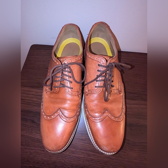 Cole Haan Oxford Original Grand Wingtip Chestnut Brown Men's Size 10 M C20778 - Picture 3 of 8